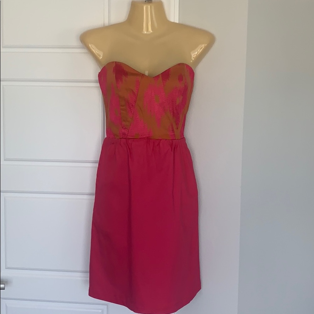 Strapless dress